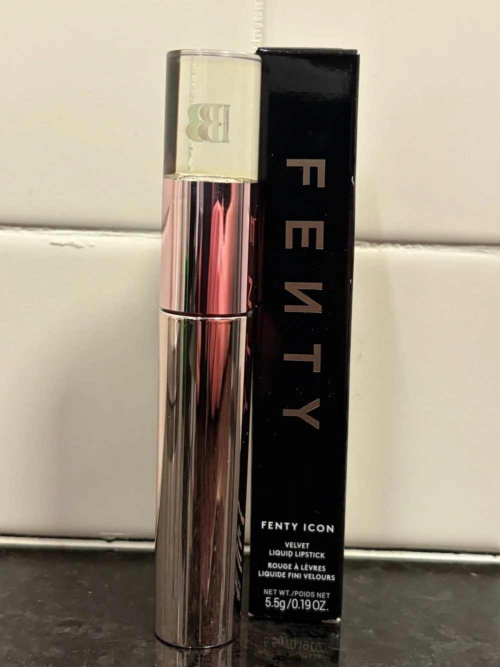 Fenty Beauty Fenty Icon Velvet Liquid Lipstick Shade: 07 Fashion Fiend - New